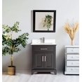 thumbnail image 1 of Vanity Art 30" Single Sink Bathroom Vanity Set with Engineered Marble Top and Free Mirror, 1 of 5