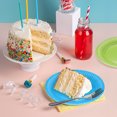 thumbnail image 2 of CIMAXIC round cake tray 48PCS Disposable Round Colorful Cake Tray Universal Dish Plate Children DIY Handmade Art Painting Paper Plate (Random Color),7.09"X7.09"X0.39", 2 of 5