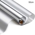 thumbnail image 1 of Window Film Privacy Reflective Mirror Film Removable Film Insulation Mirror Heat Insulation Stick, Silver, 50CM x 200CM, 1 of 8
