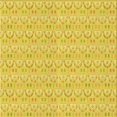 thumbnail image 1 of Ahgly Company Machine Washable Indoor Square Transitional Banana Yellow Area Rugs, 6' Square, 1 of 7
