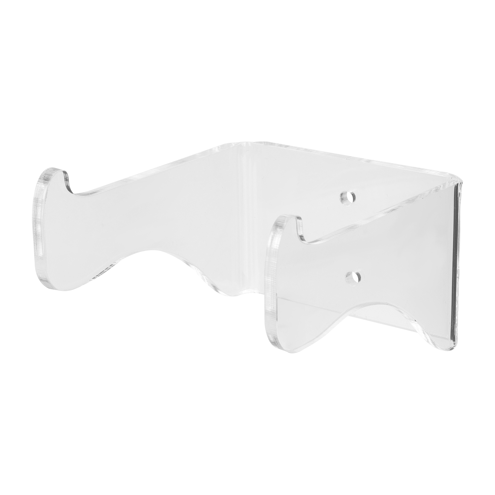 MasteelfCA 1 Set Guitar Ukulele Wall Mount Acrylic Guitar Wall Hanger Guitar Bass Display Rack