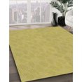 thumbnail image 3 of Ahgly Company Tapis d'Intérieur Rectangulaire de Style Transitionnel, Lavable à la Machine, Brun Doré Jaune, 7 Pieds x 10 Pieds, 3 of 7