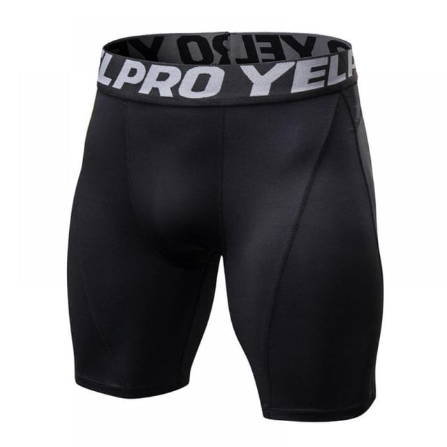 Men‘s Athletic Compression Shorts Sports Performance Active Cool Dry Running Tights Quick Dry Shorts Tight Breathable Pants for Sports
