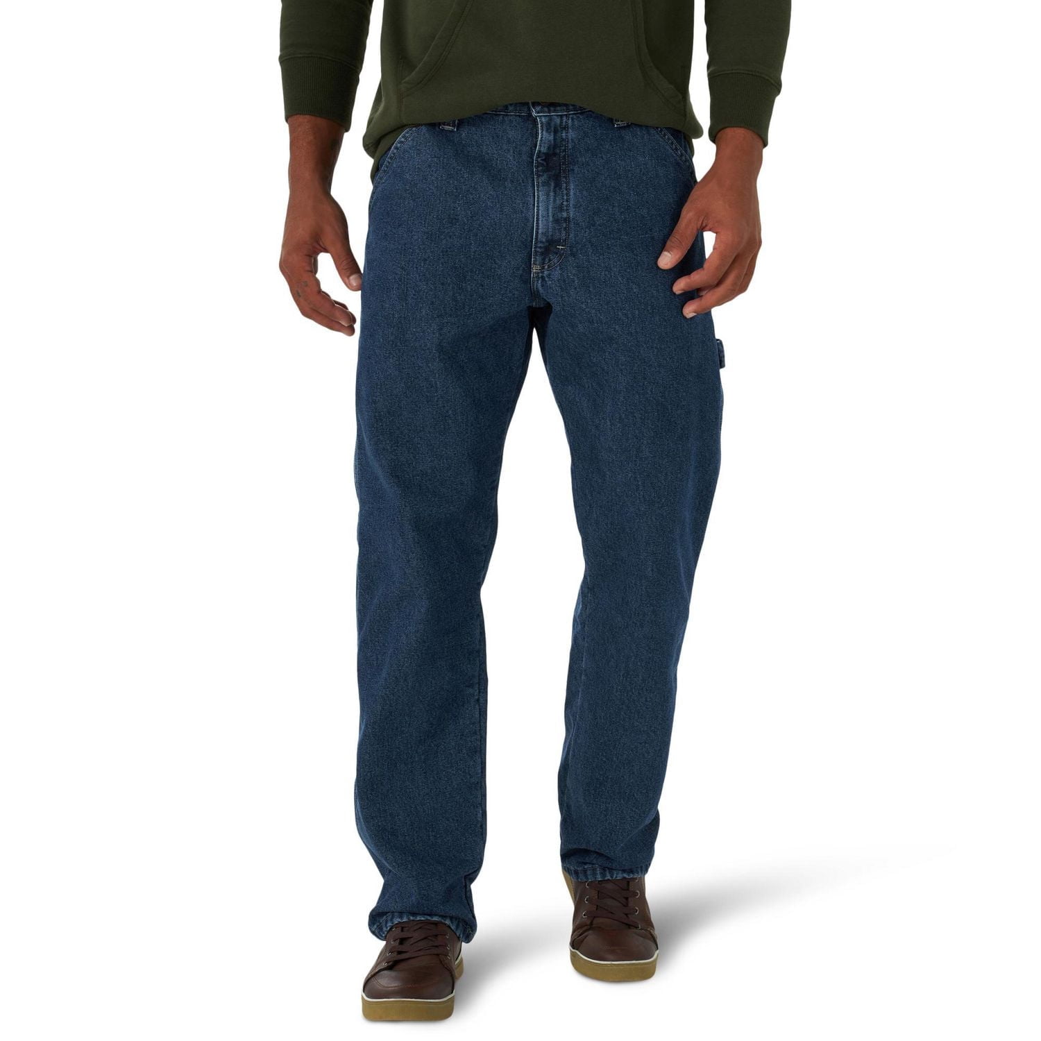 Wrangler Jean Doublée Polaire Menuisier Pour Homme