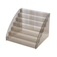 thumbnail image 4 of lionlar Clear Display Stand Decorative Acrylic Riser for Nail Polish Makeup Bathroom 7 Tier, 4 of 9