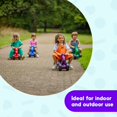 thumbnail image 4 of CarePlay Puppy Ride On Toy 2 Piece Multipack, Green/Purple, 4 of 7
