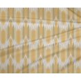 thumbnail image 3 of oneOone Tissu Polyester Lycra Style Ikat Rayé Imprimé Tissu BTY 56 Pouces de Large, 3 of 3