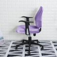 thumbnail image 4 of ORUYROP Housse de Chaise de Bureau Extensible Résistante à l'Eau en Spandex Extensible Jacquard Housse de Chaise d'Ordinateur pour Chaises de Bureau Velours Violet, 4 of 7