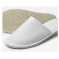 thumbnail image 4 of Economy Disposable Non-Woven Indoor Slippers White Closed Toe Bulk Pack 20 Pairs/ Box, 4 of 5