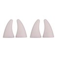 thumbnail image 1 of Baohd 2pieces Sticker Stand Out Crowd With Stylish Devil Horn Car Roof Decoration white 2Set, 1 of 6
