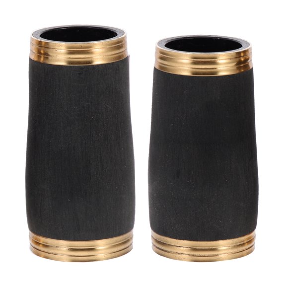 KAKOWELY Tube de Réglage de Clarinette pour Instrument ABS Noir Robuste et Durable Accessoire Sonore Petit Léger, 2.44"X1.22"X1.22 Pouces