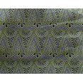 thumbnail image 4 of oneOone Georgette Viscose Fabric Geometric & Floral Block Print Fabric BTY 42 Inch Wide, 4 of 4