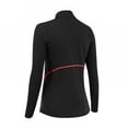 thumbnail image 2 of Chandail à Demi-Glissière pour Femmes, Chandails de Course à Manches Longues, Hauts de Sport Ajustés, Entraînement, 2 of 5