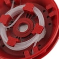 thumbnail image 4 of Weeds Wacker Head, Universal Red Iron Lawn Mower Weeder Trimmer Head Replacement Easy Installation and Disassembly for Garden, 4 of 7