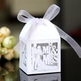 thumbnail image 3 of 20Pcs Cutout Butterfly Candy Boxes Mr Mrs Wedding Party Favor Chocolate Case, 3 of 8