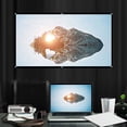 thumbnail image 3 of Projection Screen Kit, 16:9 Thicken Portable Non Crease Soft White Polyester Projector Curtain Projection Screen  for Home Theater Conference Outdoor Camping Movie, 3 of 7