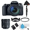 thumbnail image 5 of Canon EOS 77D DSLR Camera with 18-135mm Lens Bundle + Bonus 10-18mm Lens (Intl Model), 5 of 5