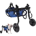thumbnail image 1 of JFBUJC Small Dog Wheel-Chair for Back Legs, Walking Assistance for Disabled Dog, Wheel Chair Hind Limb Hind Back Leg Disabled Dog Mobility Aid Trolley, 1 of 5