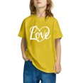 thumbnail image 4 of RXIRUCGD Tout-Petits Enfants Garçons Filles T-shirt à Imprimé d'Halloween Mode Mignon Col Rond Imprimé Manches Courtes Haut ( Jaune, Taille : 7 Ans ), 4 of 4