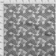thumbnail image 4 of oneOone Rayon Black Fabric Geometrical Mix Craft Projects Decor Fabric Printed By The Yard 56 Inch Wide, 4 of 4