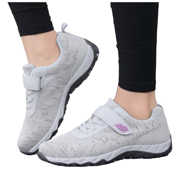 Orthopedic Walking Running Shoes for Women Comfortable Non Slip Arch Support Work Fashion Sneakers Fall