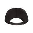 thumbnail image 2 of Yupoong Adult 5-Panel Cotton Twill Snapback Cap, 2 of 2