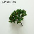 thumbnail image 3 of MYG 20X Orange Fruit Model Trees 4cm Model Train Diorama Garden Orchard Scenery, 3 of 7