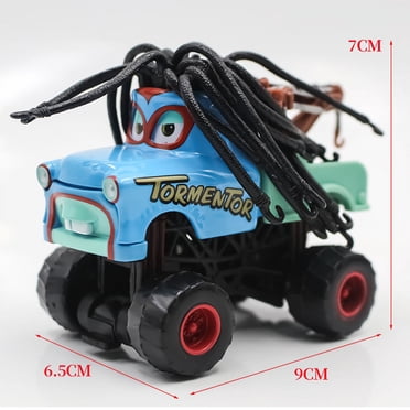 Lightning McQueen's Long-Haired Mater: High-Quality Alloy Racing Toy Car with High Footboard Design, Educational Toy for 4-6 Years Old Kids, 3C Certified Safe Children's Play Vehicle for Endless