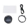 thumbnail image 3 of Universal 2inch 52MM 52MM Digital Display Car Fuel Level Gauge 240-33 Ohms Blue LedRed, 3 of 7