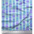 thumbnail image 1 of Soimoi Green Poly Georgette Fabric Brush Stroke Abstract Print Fabric by the Yard 42 Inch Wide, 1 of 3