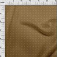 thumbnail image 3 of oneOone Tissu en Coton Moutarde Foncé Rétro Tissu Imprimé au Mètre 56 Pouces de Large, 3 of 5
