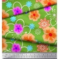 thumbnail image 3 of Soimoi Poly Georgette Fabric Artistic Floral Fabric Prints By Yard 52 Inch Wide, 3 of 3