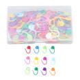 thumbnail image 4 of Ccdes Stitch Markers,Knitting Markers,100pcs Stitch Markers Box Packaging Colorful Plastic Material Crochet Locking Markers For Marking Counting, 4 of 8