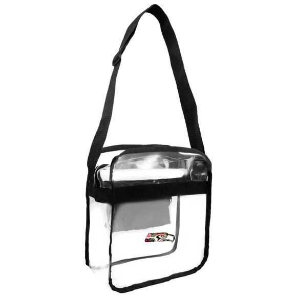 Littlearth NFL Colts d'Indianapolis Sac à Bandoulière Transparent, Couleur de l'Équipe, 12 Pouces x 12 Pouces x 6 Pouces