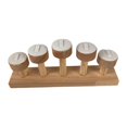 thumbnail image 1 of Tachiuwa Display 5 Tiers Storage Finger Display Stand for Jewelry Organizer white, 1 of 9