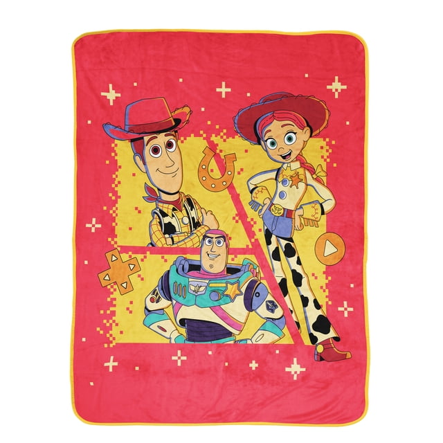 Toy Story Kids Silk Touch Fleece Throw, 100% Polyester