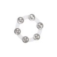 thumbnail image 4 of Langgg Accessoires de Percussion Portatifs Musique avec Sons Vifs et Nets Lors des Rassemblements Cymbales Professionnelles Ching avec Rangée Simple, 4 of 6