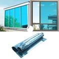thumbnail image 3 of Hearth & Gear Summer One Way Window Film For The Summer Window Tint Home Window Film See Out Not In Women Reflective Window Film Sun Blocking Daytime Heat Control Removable For 20x39.4in Stickers for, 3 of 3