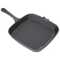 thumbnail image 3 of Steak Skillet  , Heat Resistant Handle Fast Heat Conduction Grill Frying Pan Even Heat Dissipation  For Restaurant For Kitchen 22cm,24cm, 3 of 8