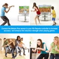 thumbnail image 3 of CNKOO Motion Plus Sensor Controller Adapter with White Silicone Cover Case for Nintendo Wii  Wii U Console Video Games Remote Controller, 3 of 7