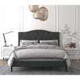thumbnail image 5 of Mason Tufted Upholstered Platform Bed Charcoal Grey - King, 5 of 5