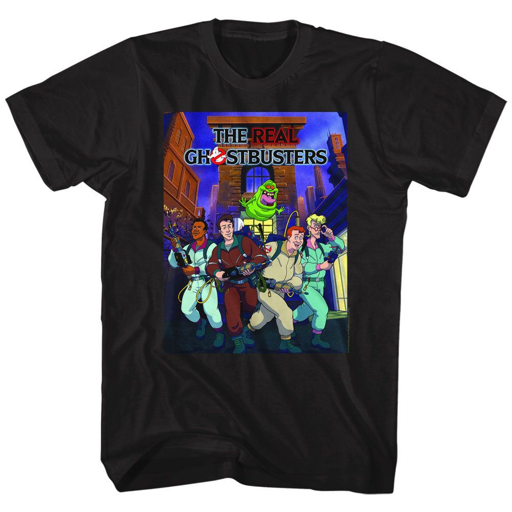 Real Ghostbusters Tv Poster-Ish Adult Short Sleeve T Shirt