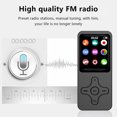 thumbnail image 3 of Lecteur MP3 Bluetooth-compatible V4.0 Haut-Parleur Portable HiFi Enregistreur de Musique Radio Réunion Conférence Marche Enregistreur Audio Numérique Réunion 16G, 3 of 8