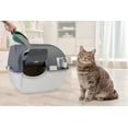 thumbnail image 4 of Omega Paw EZ Fill Roll 'n Clean Self Cleaning Litter Box Large 18" x 20" x 21.5", 4 of 4