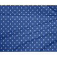 thumbnail image 4 of oneOone Polyester Lycra Medium Blue Fabric Polka Dots Sewing Material Print Fabric by The Yard 56 Inch Wide, 4 of 4