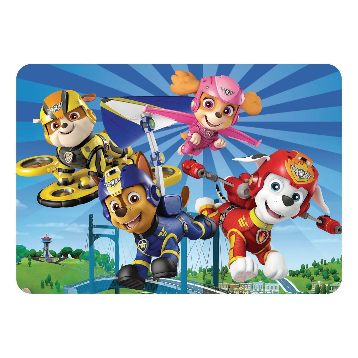 PAW Patrol "Paws Are Out" Placemat