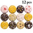 thumbnail image 2 of Coofit 12 Pcs Boîte à Bonbons Créative Multi-Usage Bougie Ronde Mode Boîte à Bougie, 2 of 7