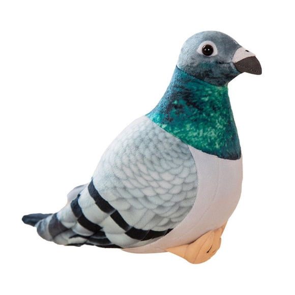 SharkTRUE Realistic Pigeon Plush Toys High Quality Soft Gifts Collection Model Animals Stuffed