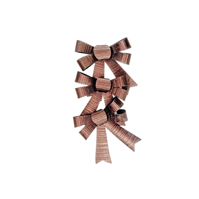 3Pc Bows Brillants (Bronze) - Ensemble De 6