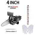 thumbnail image 2 of Outil Adaptateur de Perceuse Électrique de 4/6 Pouces Modifié en Scie à Chaîne Électrique, Tête de Conversion Portable, Ensembles, Menuiserie, Taille, 2 of 7